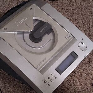 Sharp Silver Portable CD Player